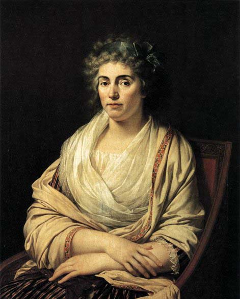 Portrait of the Countess d-Albany